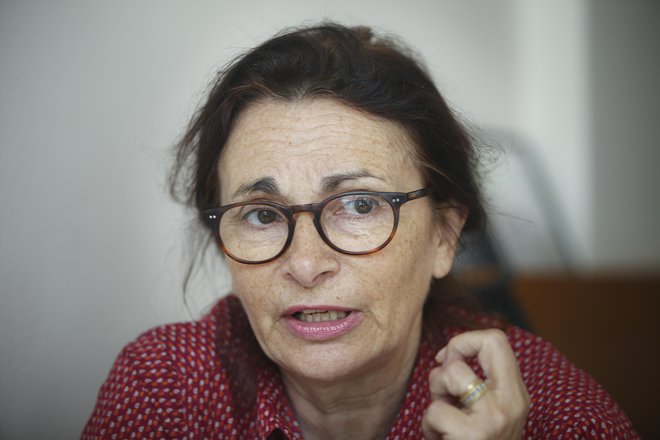 Anne Muxel je pred nedavnim v Ljubljani nastopila na predavanju Biti star 20 let v politiki. Nove percepcije, nove rabe, nova pričakovanja.&nbsp;Foto: Jože Suhadolnik