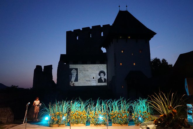 Jože Volfand, prokurist podjetja Fit media in idejni oče zlatnika poezije in Veronikine nagrade na lanski podelitvi nagrad na celjskem Starem gradu. FOTO: Brane Piano