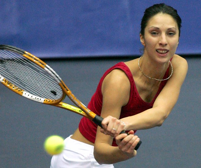 Anastasija Miskina pripada valu odličnih ruskih teniških igralk, ki so opozorile nase pred dvema desetletjema. FOTO: Reuters