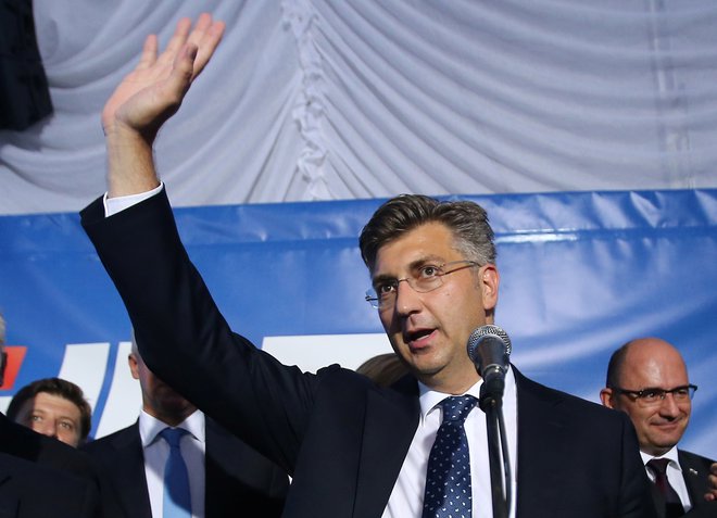 Hrvaški premier Andrej Plenković. Foto: Reuters&nbsp;