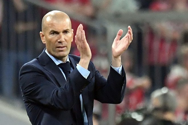 Zinedine Zidane uživa zaupanje predsednika Florentina Pereza. FOTO: AFP