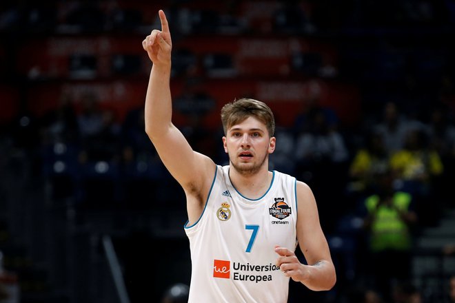 Luka Dončić se Košarkarske simfonije ne bo mogel udeležiti. FOTO: Alkis Konstantinidis/Reuters