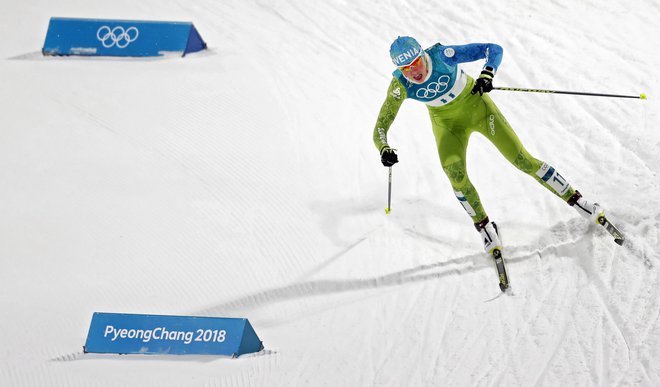 Anamarija Lampič ni na zadnjem dejanju turneje prehitela nobene tekmice. FOTO: Matej Družnik/Delo