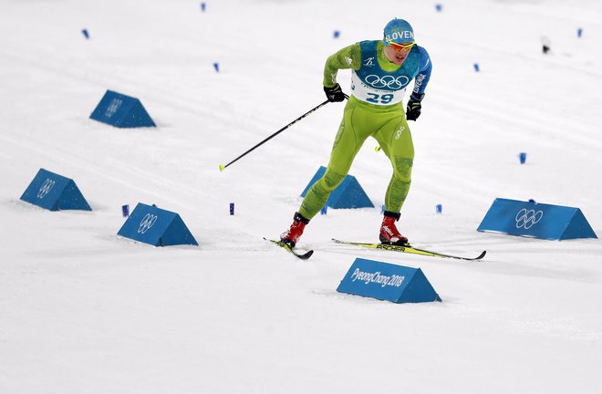 Miha Šimenc je bil v drugi polovici kvalifikacij med najhitrejšimi. FOTO: Matej Družnik/Delo