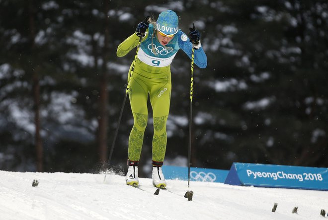 Anamarija Lampič se veseli, ker jo ob koncu tedna čaka tekma s klasično tekaško tehniko.<br />
FOTO Matej Družnik/Delo