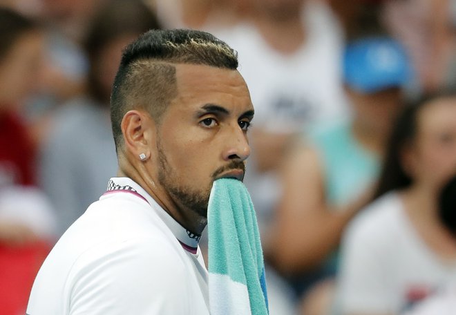 Nick Kyrgios se je pred kratkim razšel z rusko teniško igralko<strong> </strong>Ano Kalinskajo. FOTO: Pictures