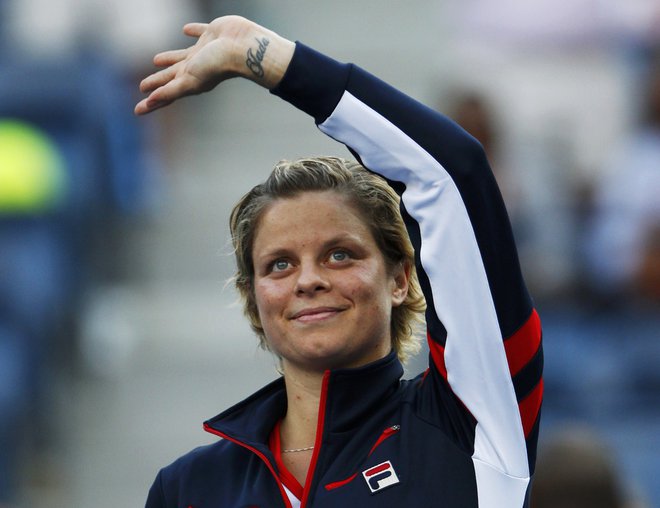 Kim Clijsters pri 37 letih noče postaviti loparja v kot. FOTO: Reuters