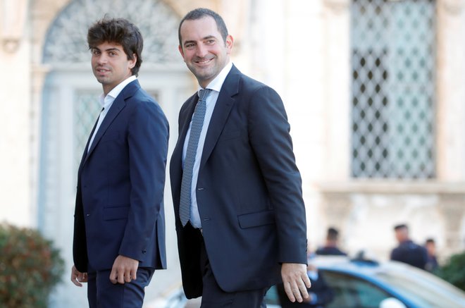 Italijanski minister za šport Vincenzo Spadafora je politik, v katerega so uprte oči nogometnih navijačev. FOTO: Reuters