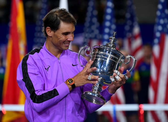 Lanski teniški spektakel v New Yorku je pripadel španskemu tenisaču Rafaelu Nadalu. FOTO: Usa Today Sports