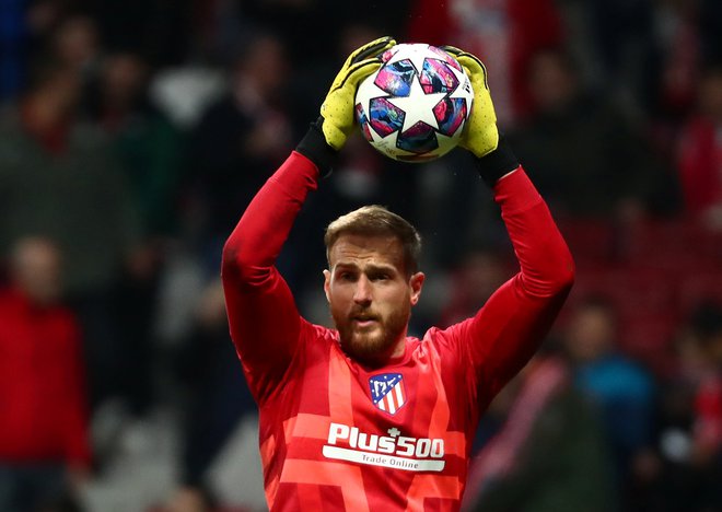 Atletico Madrid in njegov vratar Jan Oblak se bosta lahko spet potegovala za preboj v ligo prvakov. FOTO: Reuters