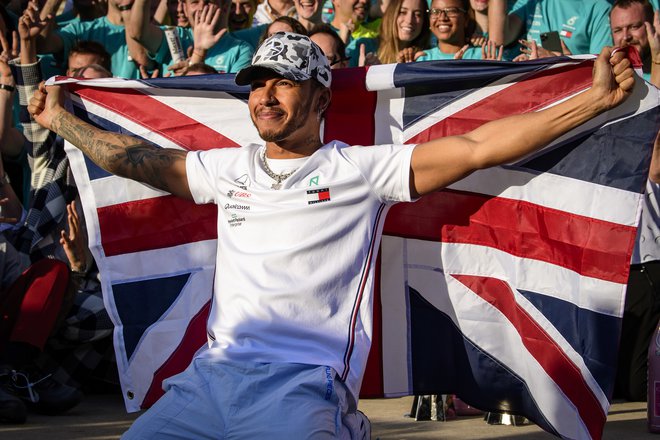 Lewis Hamilton je borec proti rasizmu, proti kateremu ni imuna niti formula 1. FOTO: USA Today Sports