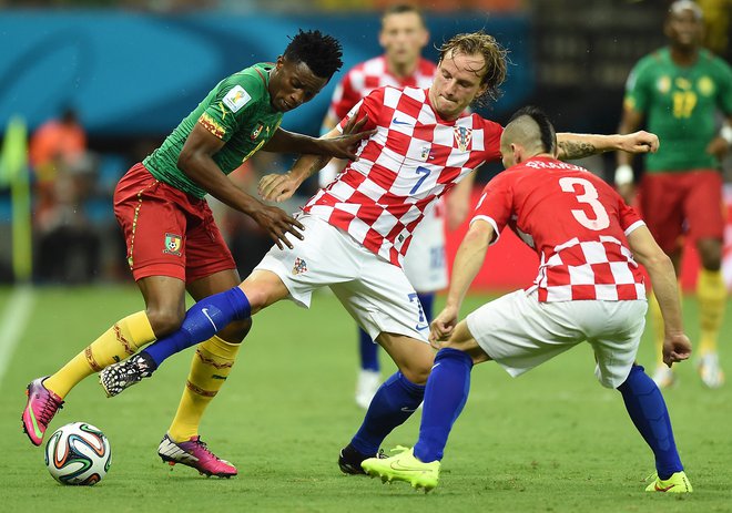 Že vrsto let je Ivan Rakitić med udarnimi asi hrvaške reprezentance. FOTO: AFP