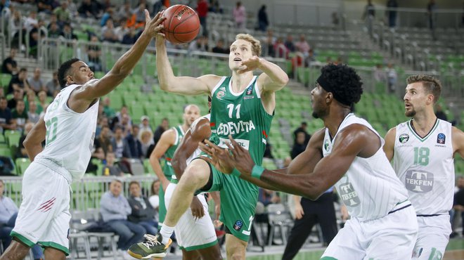 Jaka Blažič in soigralci tudi letos računajo na igranje v evropskem pokalu. FOTO: Roman Šipić