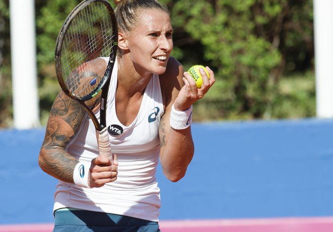 Polona Hercog je na 45. mestu najvišje uvrščena slovenska igralka lestvice WTA. FOTO: CROPIX