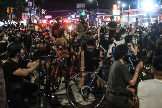 Protest v Brooklynu. FOTO: Stephanie Keith/AFP