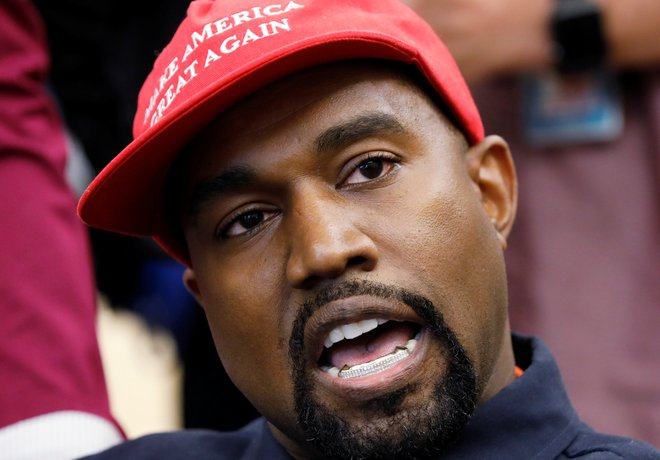 Kanye West je daroval da milijona ameriških dolarjev. FOTO: Reuters