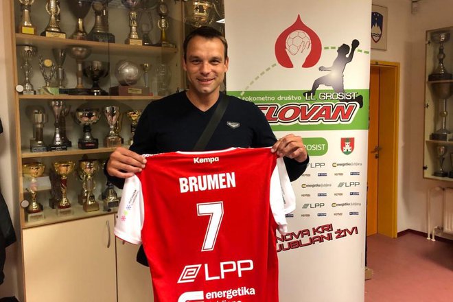 Matjaž Brumen bo pomembna okrepitev kluba s Kodeljevega. FOTO: LL Grosist Slovan