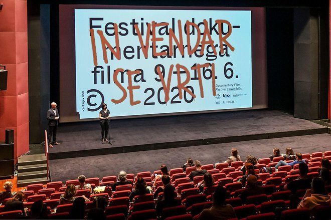 Odprtje 22. Festivala dokumentarnega filma. FOTO: Iztok Dimc