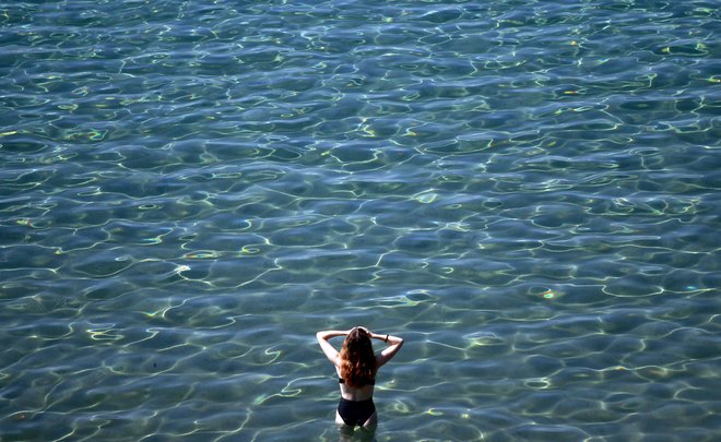 Največ prenočitev so našteli na otoku Vir pri Zadru. Prizor na fotografiji je z otoka Mljet. FOTO: Roman Šipić/Delo