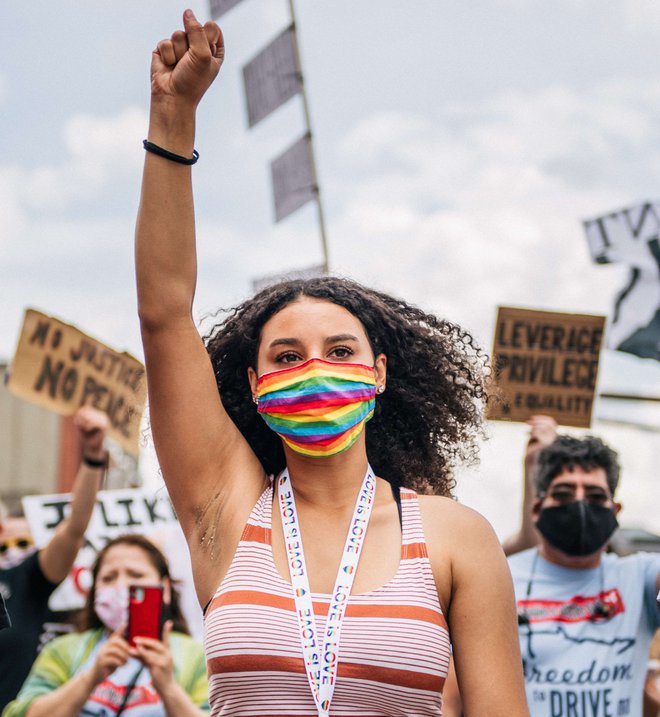 Protest v St. Paulu, Minnesota. Foto Brandon Bell/AFP