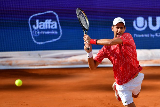 Novak Đoković je novi okuženi med tenisači. FOTO: AFP