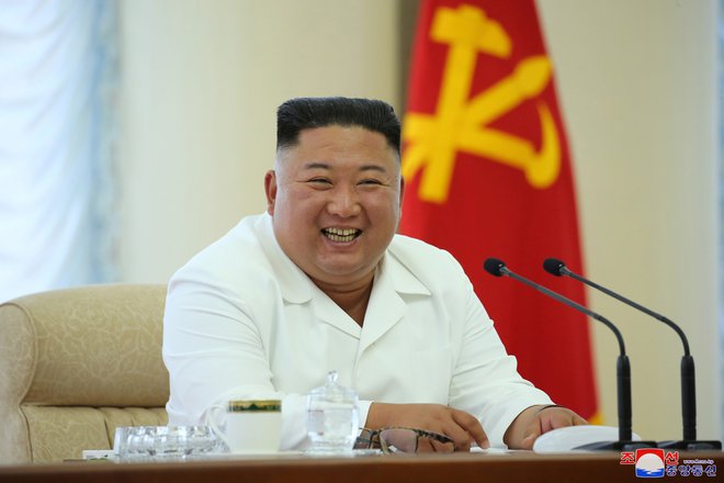 Kim Jong Un je ustavil zaostrovanje odnosov z Južno Korejo. FOTO: KCNA Via Reuters