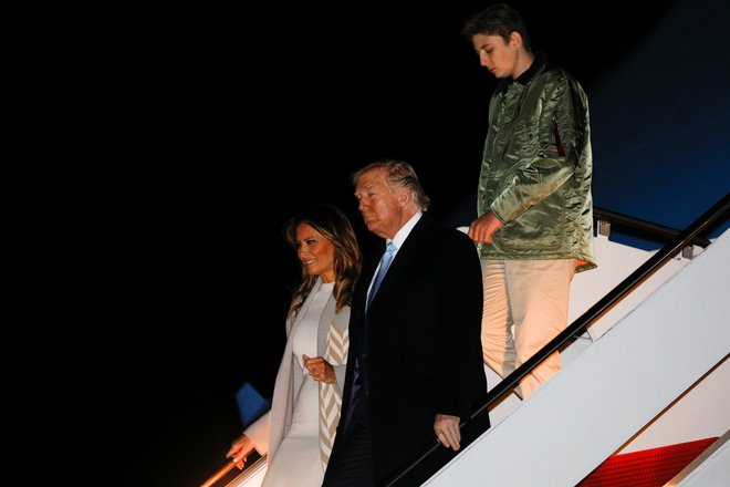 To ni prvič, da se Trumpovi sovražniki spravljajo na njegovega sina. FOTO: Tom Brenner/Reuters