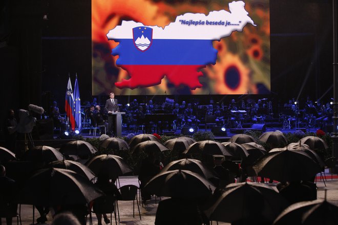 Vizija zelene in digitalne Slovenije je po njegovi oceni kot nalašč za Slovenijo. FOTO: Jure Eržen/Delo