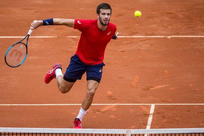 Dominic Thiem je za svoj turnir v Avstriji prekrižal okuženega Borno Ćorića. FOTO: AFP