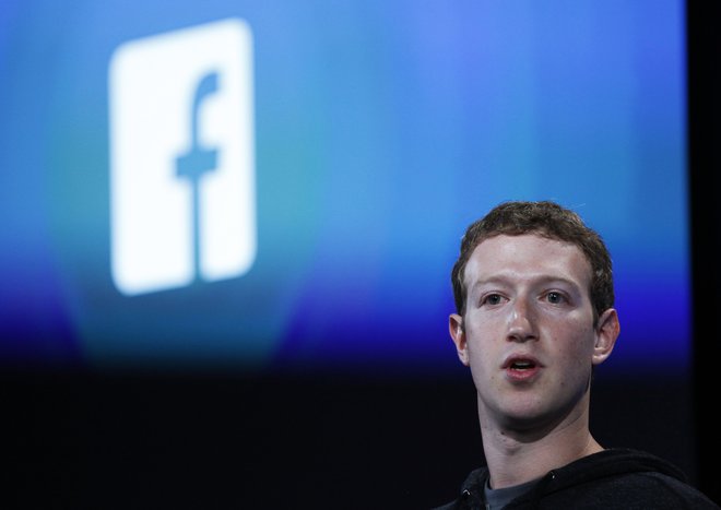 Facebookov soustanovitev in predsednik uprave Mark Zuckerberg. Foto Robert Galbraith Reuters Pictures