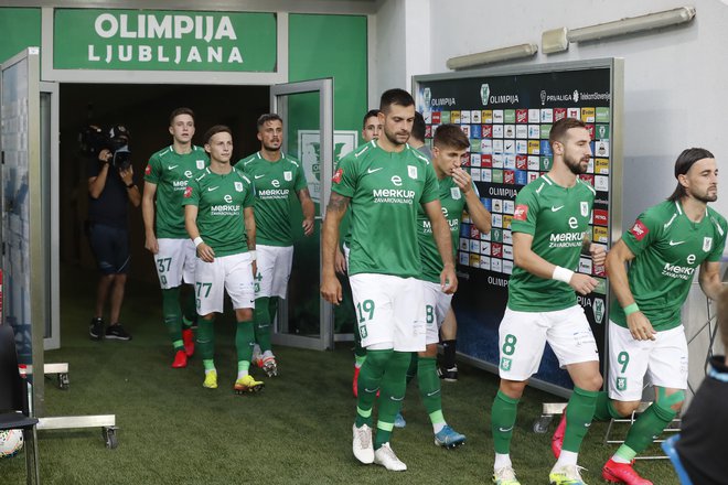 Ljubljančani ta čas uživajo štiri točke prednosti pred Štajerci, do konca pa je še šest kol. FOTO: Leon Vidic/Delo