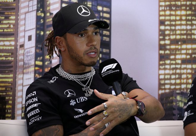 Lewis Hamilton je glasen in odmeven govornik v kampanji proti rasizmu. FOTO: Loren Elliott/Reuters