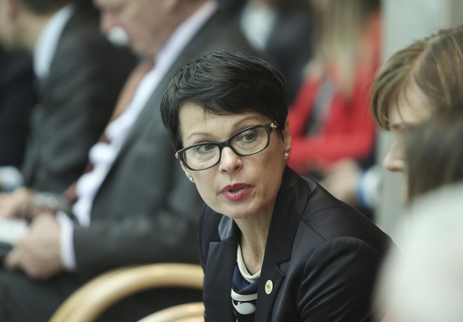 Marta Kos, veleposlanica RS v Švici je danes odstopila. FOTO: Jože Suhadolnik