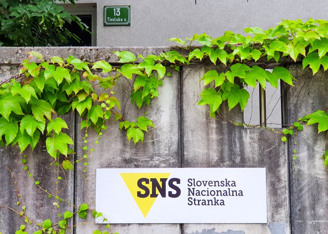 Hiša Zmaga Jelinčiča je tudi dom stranke SNS. FOTO: Marko Feist/Slovenske novice