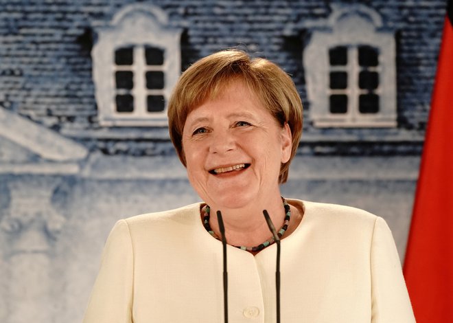 Nemška kanclerka Angela Merkel. FOTO: Kay Nietfeld/Reuters