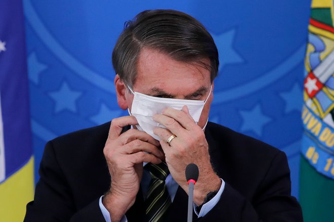 Jair Bolsonaro ima koronavirus. FOTO: Sergio Lima/AFP