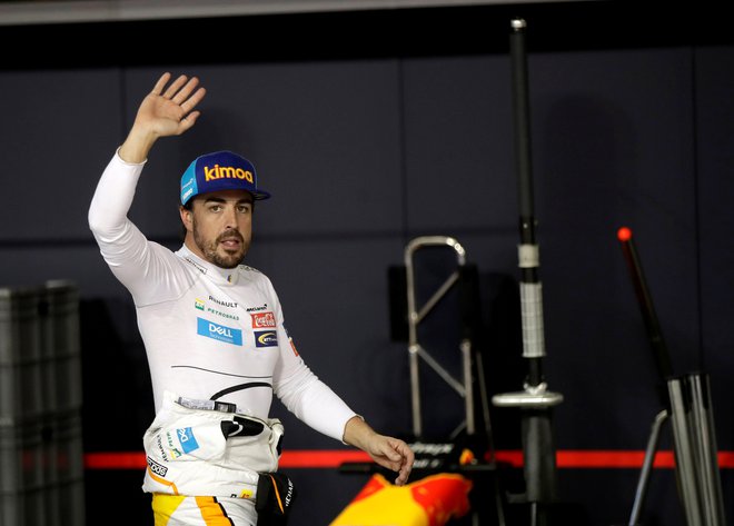 Fernando Alonso je F1 pomahal v slovo, a ni držal besede. FOTO: Luca Bruno/Reuters