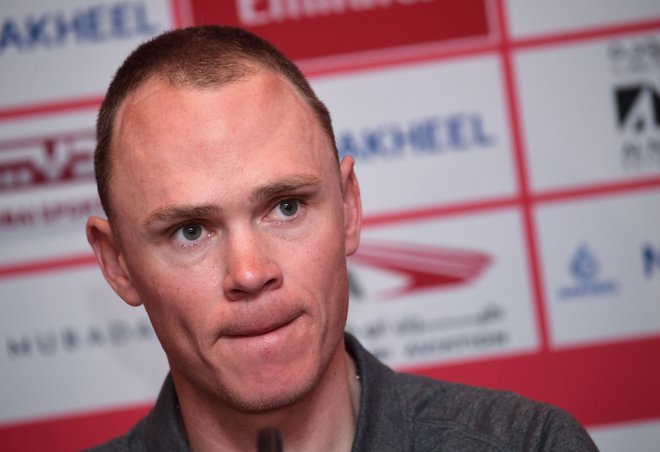 Chris Froome se bo presellil v novo ekipo iz Izraela. FOTO: Giuseppe Cacace