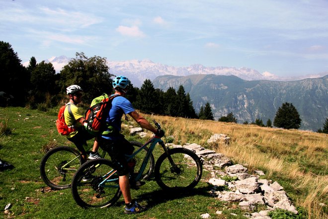 Pogled s Stola proti Kaninu Foto Blaž Močnik