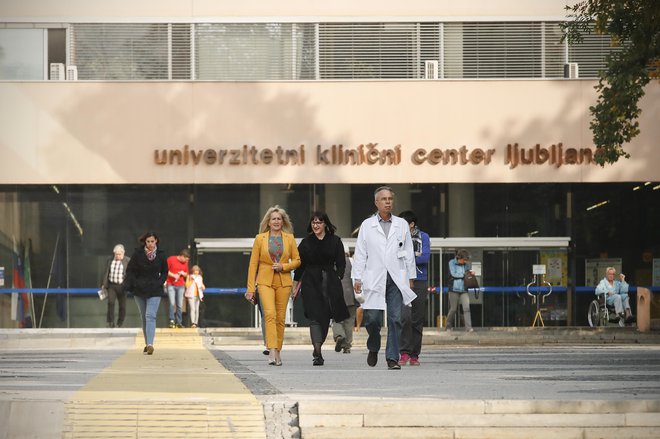 Univerzitetni klinični center Ljubljana je imel ob polletju dobrih osem milijonov minusa, lani v istem obdobju pa 12,7 milijona. Foto: Uroš Hočevar/Delo