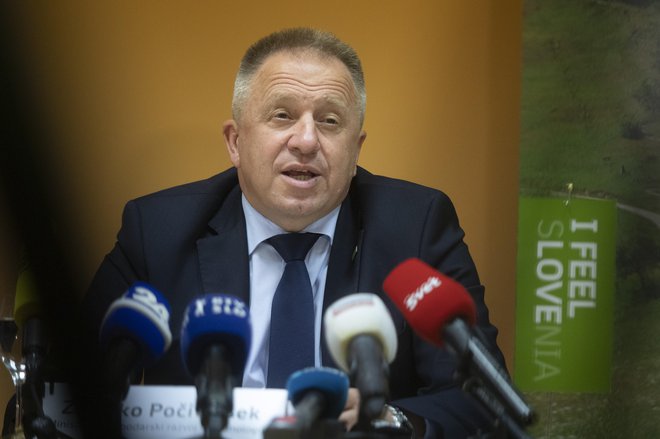 Gospodarski ministe Zdravko Počivalšek FOTO: Voranc Vogel/Delo