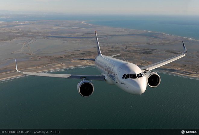 Družba Airbus postaja eden od najbolj vplivnih igralcev na trgu letal.&nbsp;FOTO: Pecchi Anthony