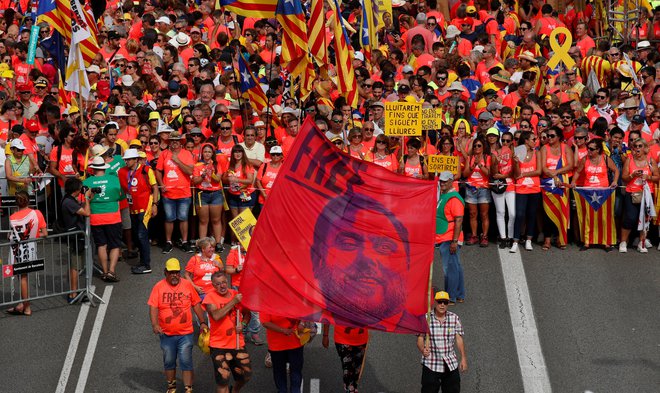 Republikanska levica Katalonije je edina stranka, ki od ustanovitve pred 88 leti zagovarja &shy;neodvisnost. Foto Reuters