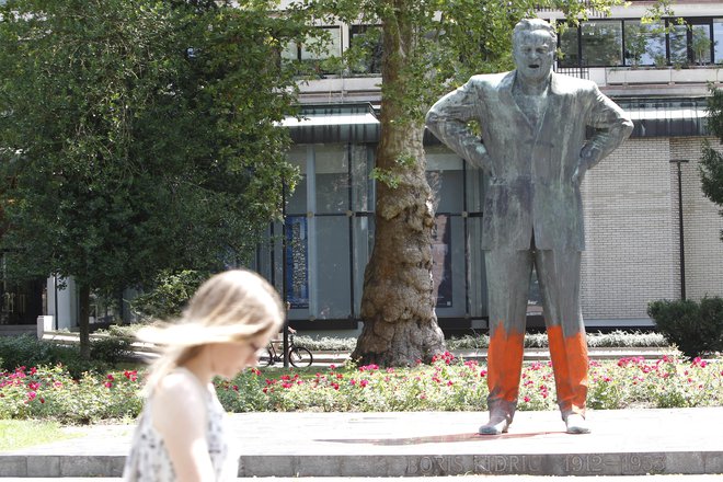 Kidričev spomenik, delo kiparja Zdenka Kalina. FOTO: Mavric Pivk/Delo
