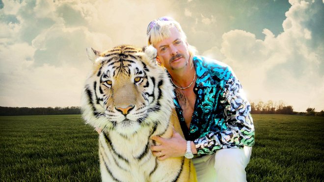 Joe Exotic je glavni junak serije, trenutno je v zaporu. FOTO: Promocijsko gradivo