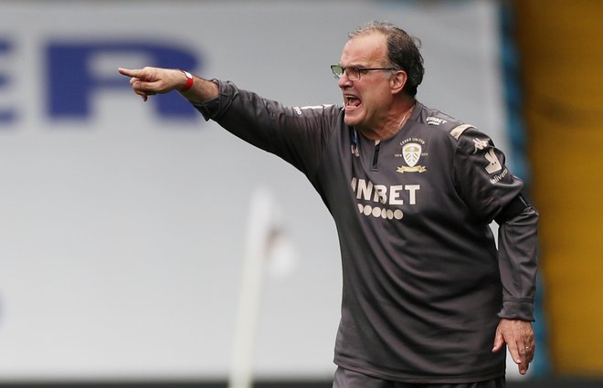 Marcelo Bielsa je Leedsu uresničil dolgoletne sanje o vrnitvi med elito. FOTO: Lee Smith/Action Images