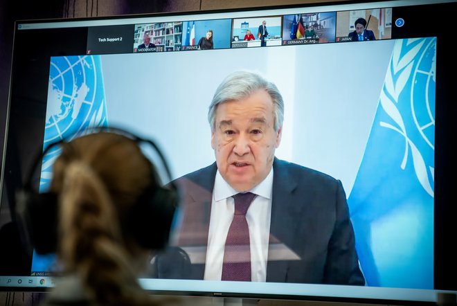 Generalni sekretar ZN António Guterres. FOTO: Reuters