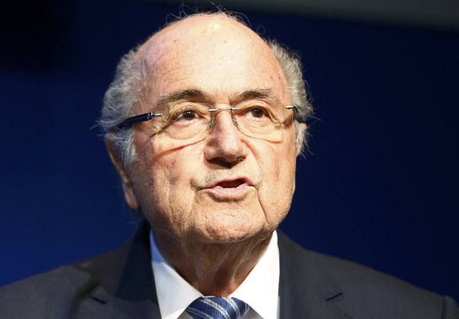 Sepp Blatter je bil ponovno kritičen. Foto&nbsp;Ruben Sprich/Reuters