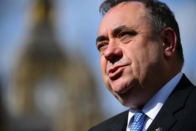 63-letni politik za mnoge še vedno predstavlja poosebitev škotskega separatizma. FOTO: Leon NEAL / AFP