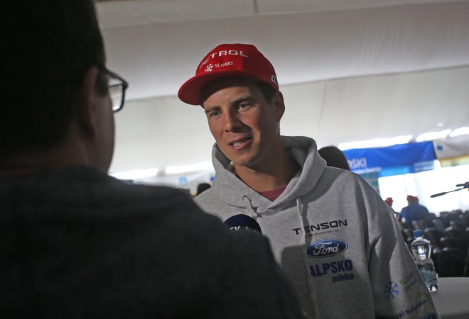 Žan Košir si želi v novi sezoni nastopiti na vseh veleslalomih, spet pa bo tekmoval tudi v slalomu. ​FOTO: Tadej Regent/Delo